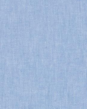 Chambré Linnen Katoen Zig Zag Baby Blauw, Nieuw, Blauw