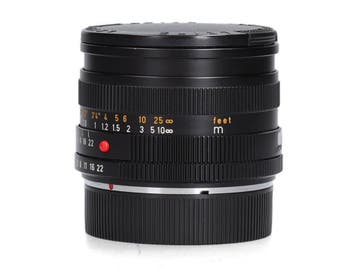 Leica 35mm F2.8 Elmarit-R - 1 jaar garantie, Ophalen of Verzenden, Zo goed als nieuw