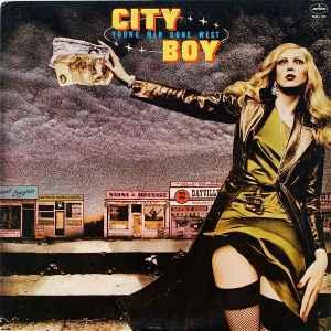 LP gebruikt - City Boy - Young Men Gone West (USA, 1977), Verzenden, Zo goed als nieuw, Overige formaten