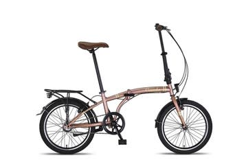 Altec Cunda Vouwfiets 20 inch 3V - Roze/Goud, Fietsen en Brommers, Fietsen | Vouwfietsen, Verzenden, Nieuw, Totaal opvouwbaar