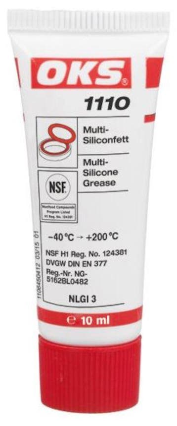 Oks 1110 food grade siliconenvet nsf h1 10 g, tube, Verzenden, Nieuw
