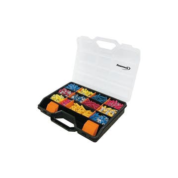 Kabelschoen-assortiment 600-delig FORMAT, Verzenden, Nieuw
