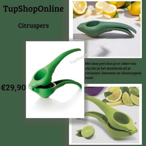Tupperware citruspers, Huis en Inrichting, Keuken | Tupperware, Nieuw, Ophalen of Verzenden