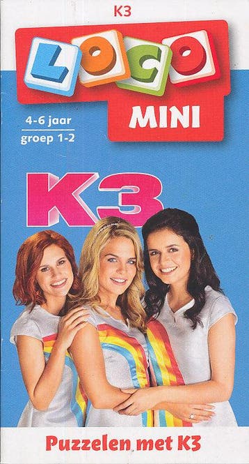 Mini Loco K3 Puzzelen met K3, Verzenden, Nieuw