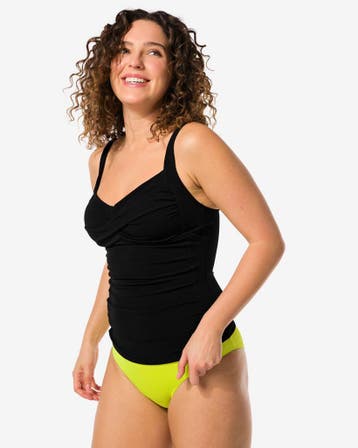 HEMA Dames tankinitop control zwart, Kleding | Dames, Verzenden, Nieuw