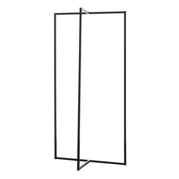 Kapstok Norjad 160x80x41 cm Metaal Zwart [en.casa], Huis en Inrichting, Kasten | Kledingkasten, Verzenden, Nieuw