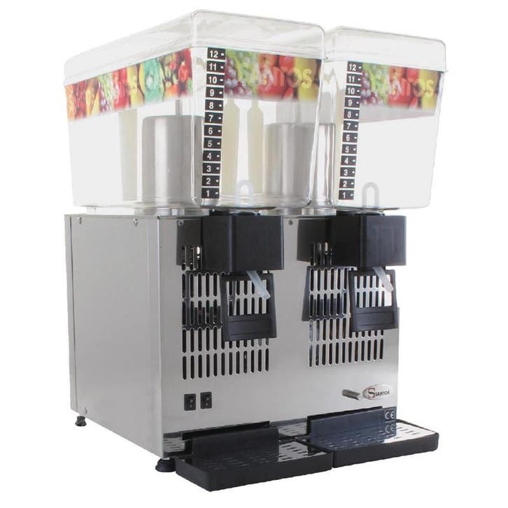 Santos dubbele drankdispenser 2x12L, Zakelijke goederen, Horeca | Overige, Verzenden