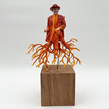 Coco de Paris - Rootsman in orange, Antiek en Kunst