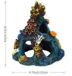 Kunstmatige Koraalrif Aquarium Decoratie Veelkleurig Hars, Dieren en Toebehoren, Verzenden, Nieuw