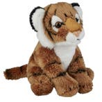 Zittende tijger knuffel 13 cm - Knuffel tijgers, Verzenden, Nieuw