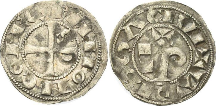 Denar Frankreich-toulouse Raymond Vii 1148-1249, Postzegels en Munten, Munten | Europa | Niet-Euromunten, Verzenden
