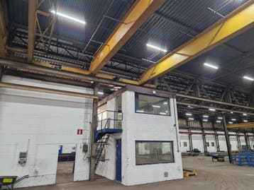 Demag enkelligger bovenloopkraan ± 20.500mm x 6.3t 001654U, Doe-het-zelf en Verbouw, Gereedschap | Overige machines, Ophalen, Gebruikt