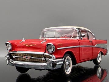 Franklin Mint 1:24 - Model coupé - 1955 Chevrolet Chevy Bel, Nieuw