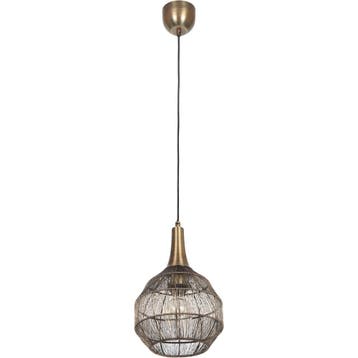 LED Hanglamp - Hangverlichting - Trion Sorana - E27 Fitting, Huis en Inrichting, Ophalen of Verzenden, Nieuw, Metaal, Overige fittingen