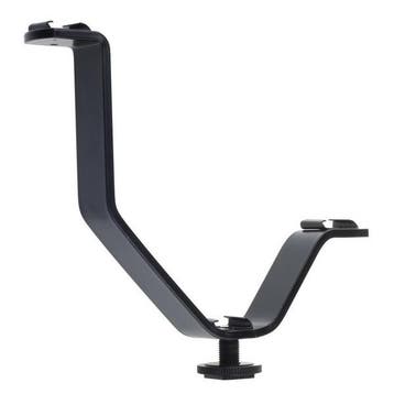 V-vormige Hotshoe  Houder / Flash Bracket - Type V, Nieuw
