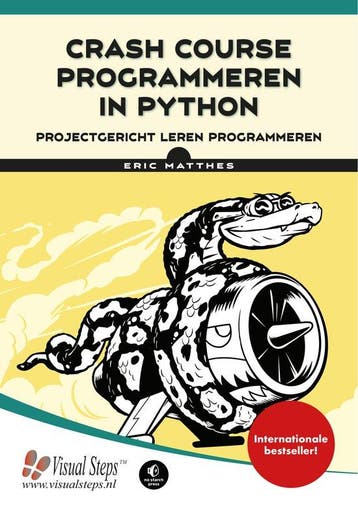 9789059056749 Crash course programmeren in Python, Verzenden, Zo goed als nieuw, Eric Matthes
