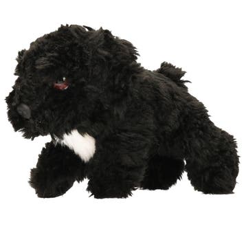 Pluche zwarte Cockapoo knuffel - 25 cm - hondenknuffel, Verzenden, Nieuw