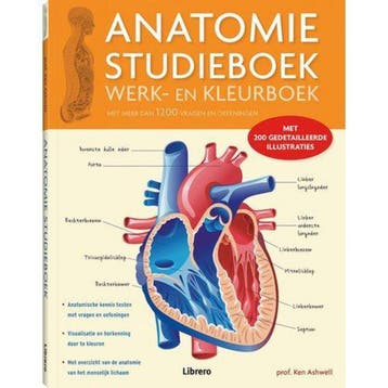 Anatomie Studieboek Werk- en Kleurboek - Ken Ashwell, Verzenden, Zo goed als nieuw, Ken Ashwell