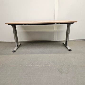 Markant bureau met NIEUW blad - 160x80 cm, Ophalen of Verzenden, Nieuw