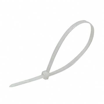 Tie wrap | BLACK+DECKER | 300 x 3.6 mm (100 stuks, Zwart), Verzenden, Nieuw