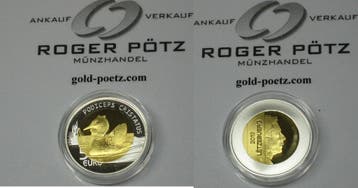2019 Luxemburg 5 Euro 2018 Haubentaucher Fora en Fauna zi..., Verzenden