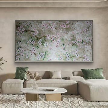Alla Faber - Weightless Garden. Serie: Ethereal Blossoms XXL
