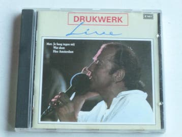 Drukwerk - Live (EMI), Ophalen of Verzenden, Zo goed als nieuw