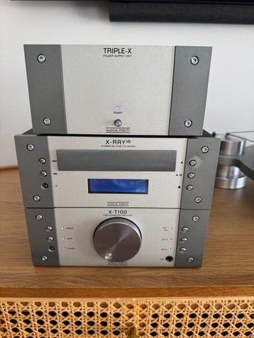 Musical Fidelity - X-T100; X-RAY V8; TRIPLE-X Hifi-set -, Nieuw
