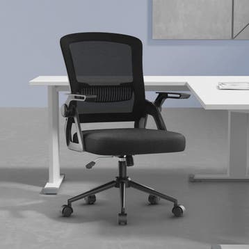 Ergonomische Bureaustoel Mesh met Opklapbare Armleuningen &, Verzenden, Nieuw