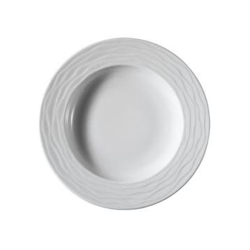 GGM Gastro | (24 stuks) SEA WAVE - diep bord - rond - |, Verzenden, Nieuw, Bord(en)