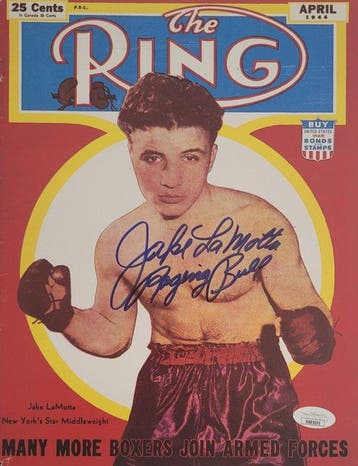 Boxe - Jake LaMotta - Foto, Verzamelen, Nieuw
