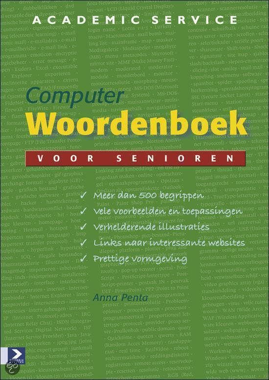 Computerwoordenboek voor senioren - Penta, Boeken, Informatica en Computer, Gelezen, Verzenden