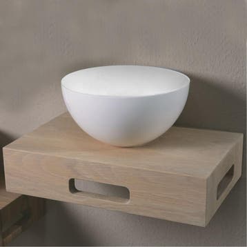 Fontein Opzetwastafel Luca Sanitair Ø24cm Dunne Rand 12cm, Ophalen of Verzenden, Nieuw