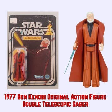 Kenner - Action figure Star Wars 1977 Obi Wan Kenobi, Nieuw
