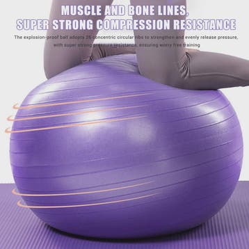 Dikke Fitness Yoga Bal - Huidvriendelijk & Zacht voor Stabil, Verzamelen, Verzenden, Nieuw