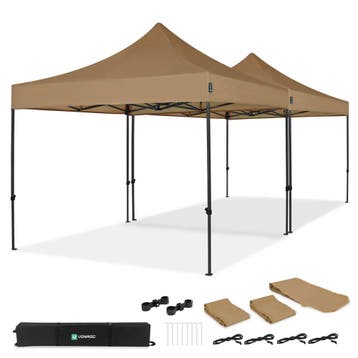 Partytent - 6x3m - Premium easy-up Partytent | set incl. 2x, Verzenden, Nieuw