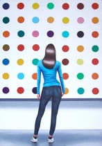Gerard Boersma (1976) - Dots (Painting Of Woman Enjoying