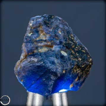 Natuurlijke ruwe saffier met intense blauwtinten - 58,55 ct,