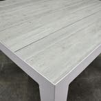 Fresno dining tuintafel 100x100xH74 cm wit keramiek, Tuin en Terras, Tuintafels, Ophalen of Verzenden, Nieuw