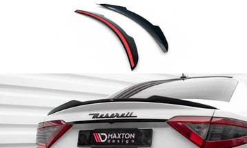 Spoiler Maserati Granturismo S Maxton Glans Zwart, Ophalen of Verzenden, Nieuw