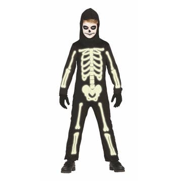 Oplichtend skeletten kostuum voor jongens - Halloween kled.., Kinderen en Baby's, Carnavalskleding en Verkleedspullen, Verzenden