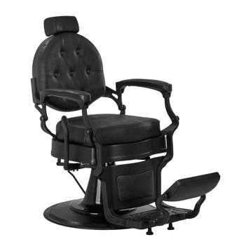 Gabbiano President Barber Chair Vintage Black –, Ophalen of Verzenden
