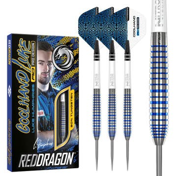 Red Dragon Luke Humphries TX3 90% Cool Bue - Dartpijlen, Sport en Fitness, Darts, Ophalen of Verzenden, Nieuw, Pijlen