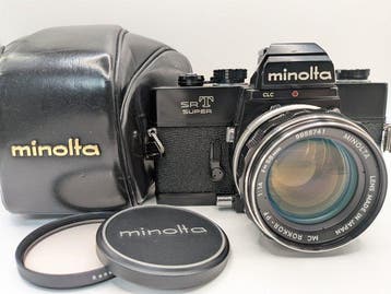 Minolta SR-T Super / Rokkort-PF 1.4 58mm | Analoge camera, Nieuw