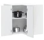 Keukenhoekkast 57x57x60 cm – Wandkast Betongrijs & Praktisch, Huis en Inrichting, Keuken | Keukenelementen, Verzenden, Nieuw