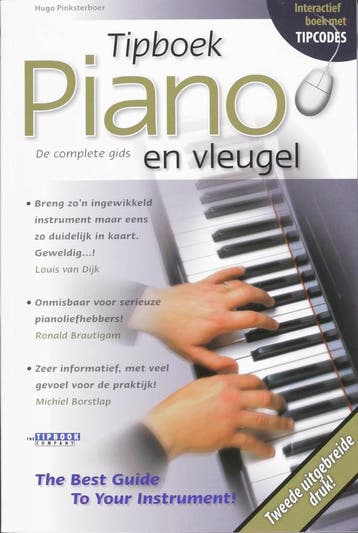 Tipboek Piano En Vleugel | Hugo Pinksterboer | Nieuw, Ophalen of Verzenden, Nieuw, Hugo Pinksterboer