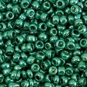 20 gram Glaskralen Rocailles 8/0 (3mm) Metallic shine oce..., Ophalen of Verzenden, Nieuw, Kraal