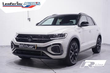 VW T-Roc 1.5 TSI R-Line NAP Aut. Apple Camera Rijklaar PDC, Auto's, Volkswagen, Dealer onderhouden, Gebruikt, Leder en Stof, Origineel Nederlands