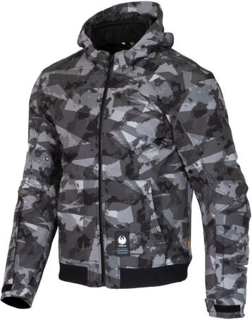 Merlin Torque D3O Waterdichte Grijs Camouflage Motor Zip, Nieuw met kaartje, Jas | textiel, Merlin, Heren