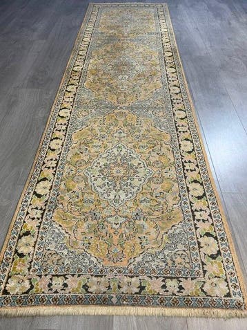 Kasjmier zijde - Vloerkleed - 299 cm - 72 cm, Nieuw